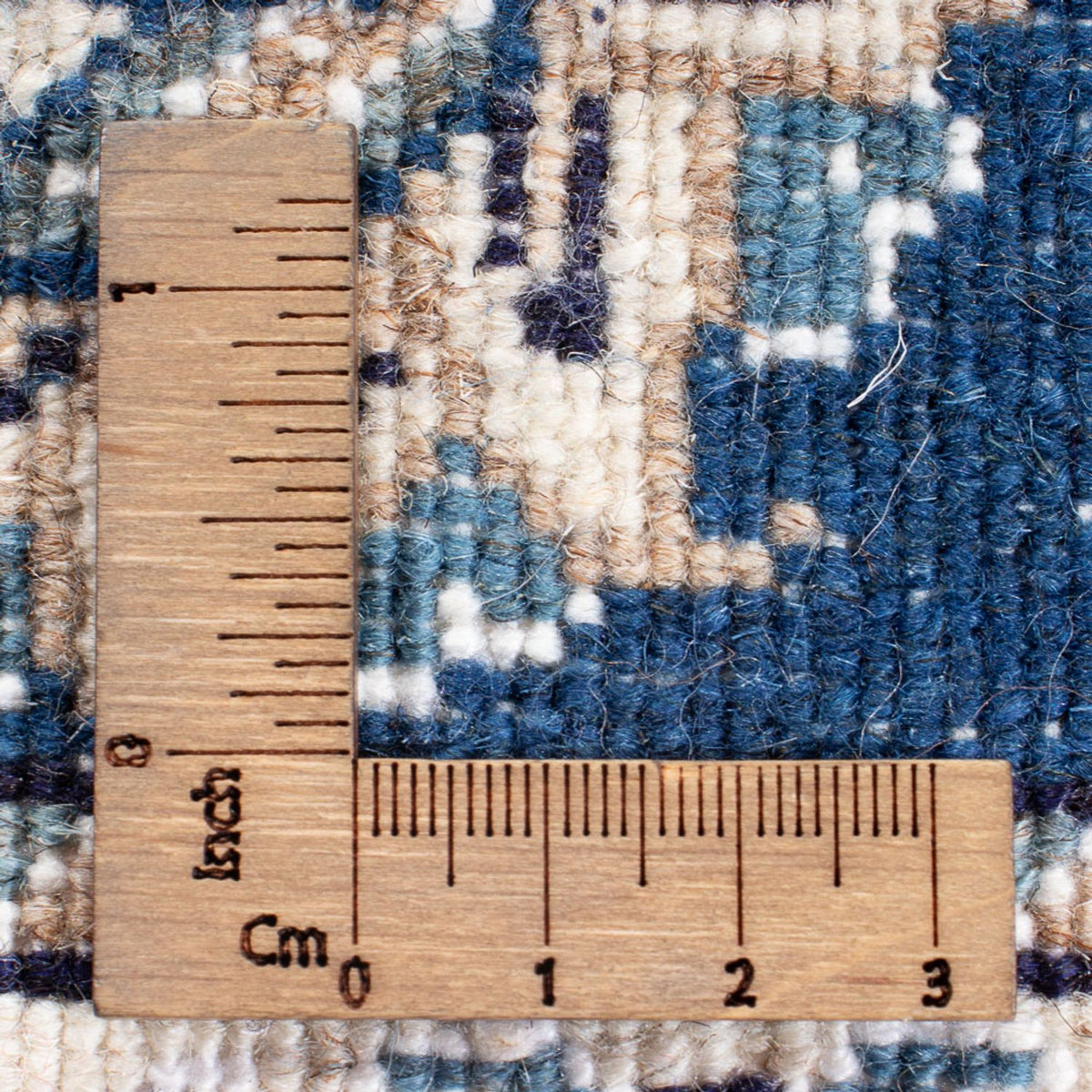 Dywan perski - Nain - 141 x 72 cm - niebieski