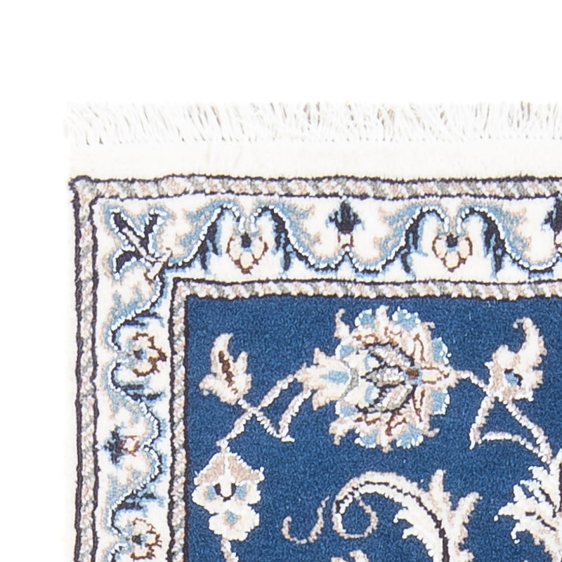 Dywan perski - Nain - 140 x 70 cm - niebieski