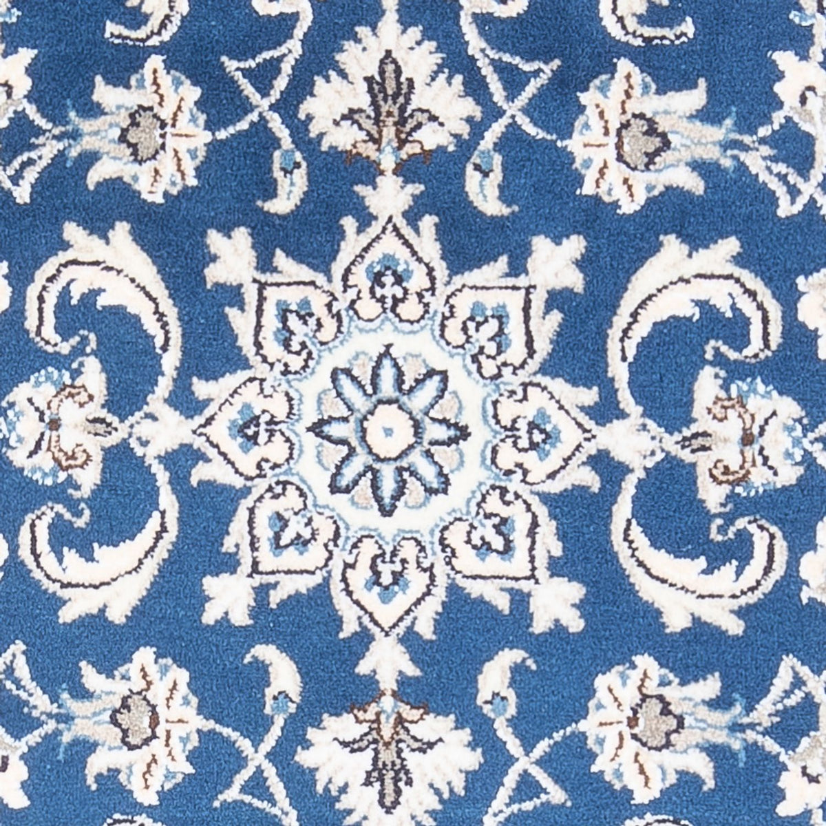 Dywan perski - Nain - 135 x 70 cm - niebieski