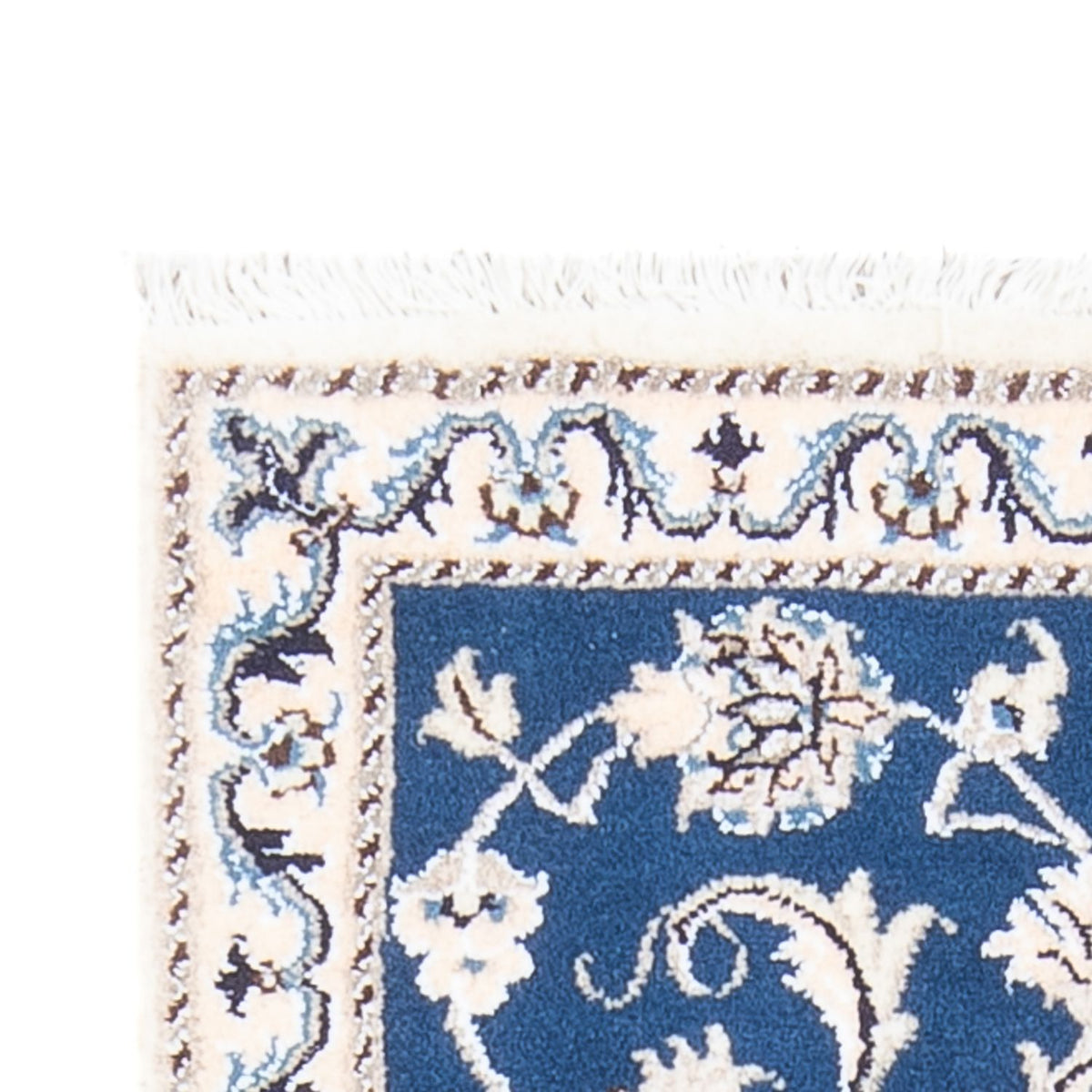 Dywan perski - Nain - 135 x 70 cm - niebieski