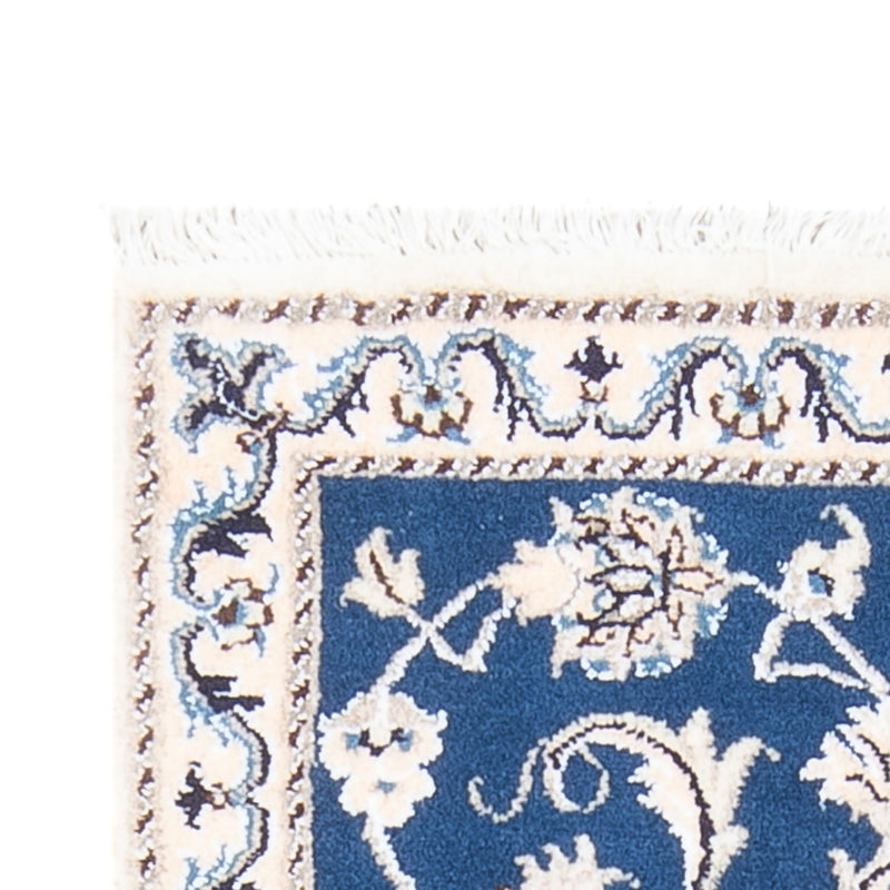 Dywan perski - Nain - 135 x 70 cm - niebieski