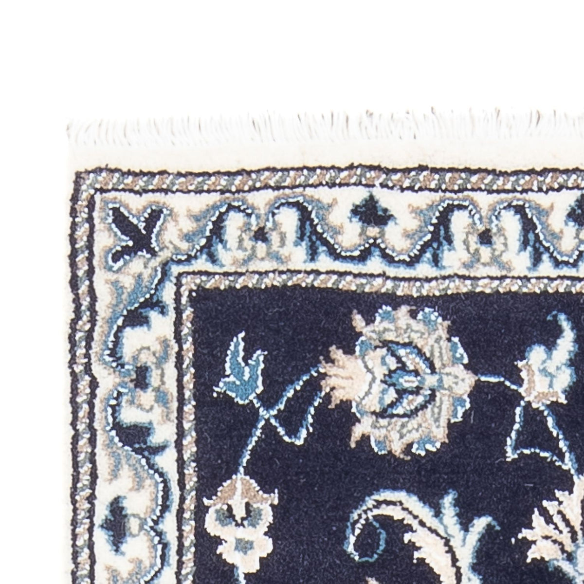 Dywan perski - Nain - 140 x 70 cm - ciemnoniebieski