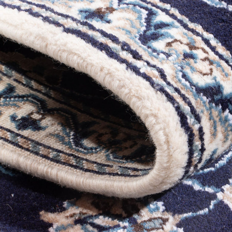 Dywan perski - Nain - 140 x 60 cm - ciemnoniebieski