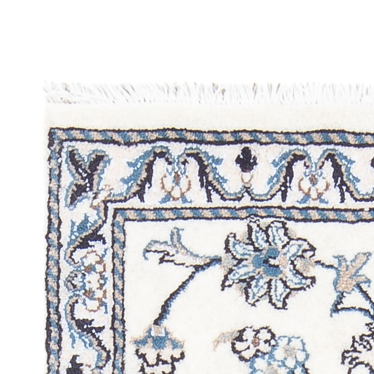 Dywan perski - Nain - 141 x 67 cm - kremowy