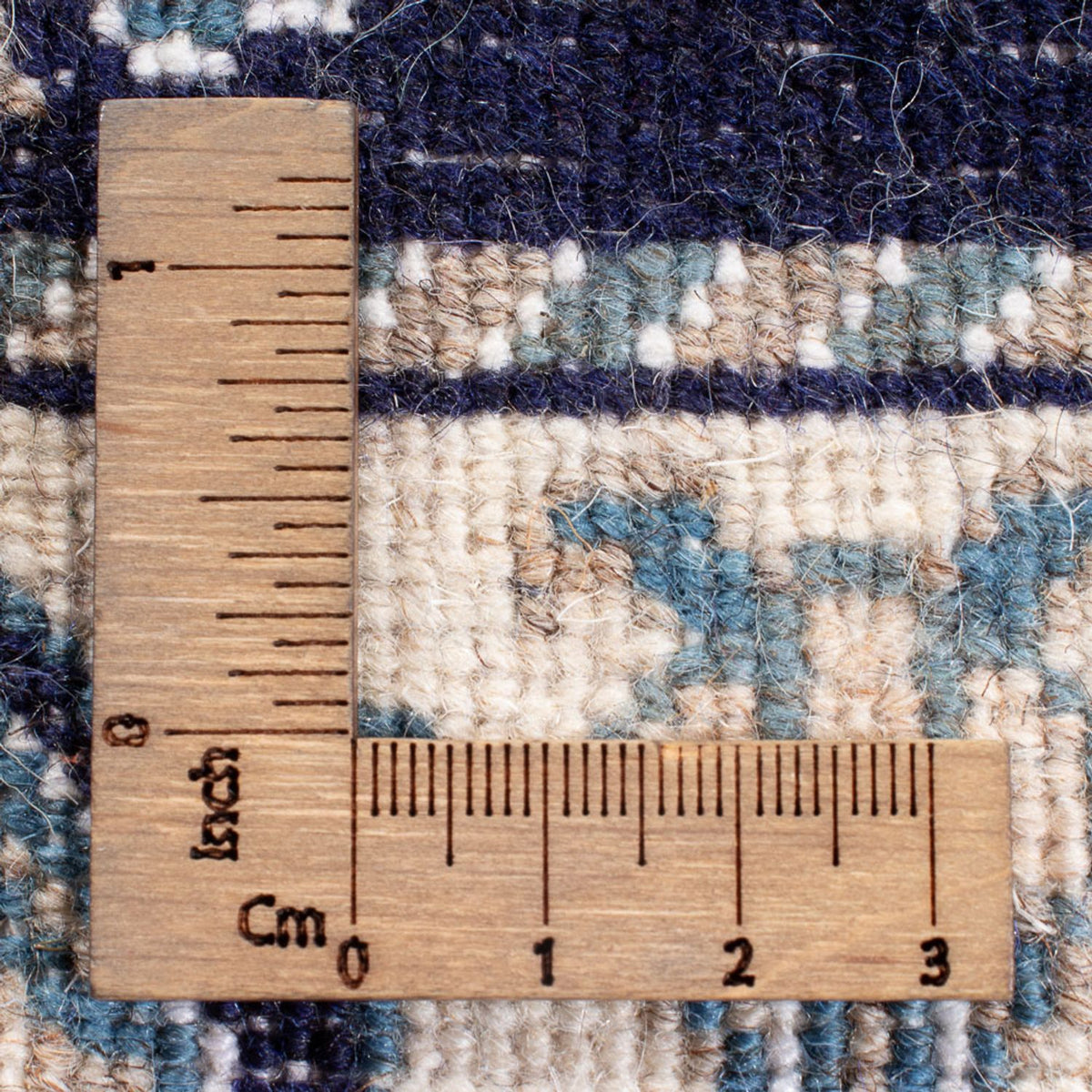 Dywan perski - Nain - 141 x 70 cm - ciemnoniebieski