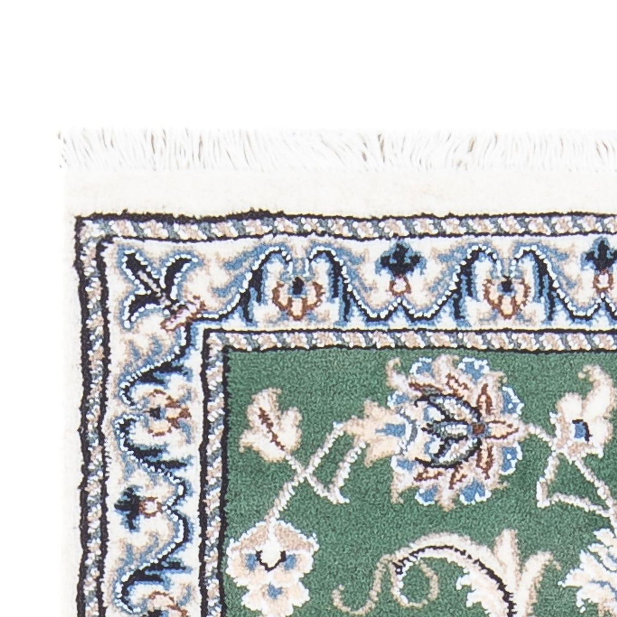 Dywan perski - Nain - 138 x 70 cm - zielona