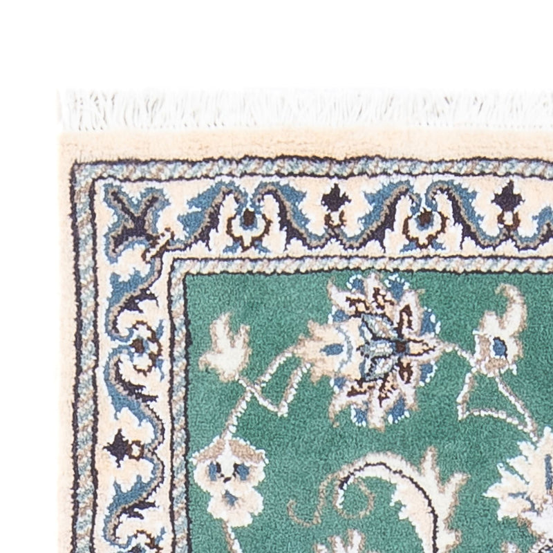 Dywan perski - Nain - 141 x 68 cm - zielona