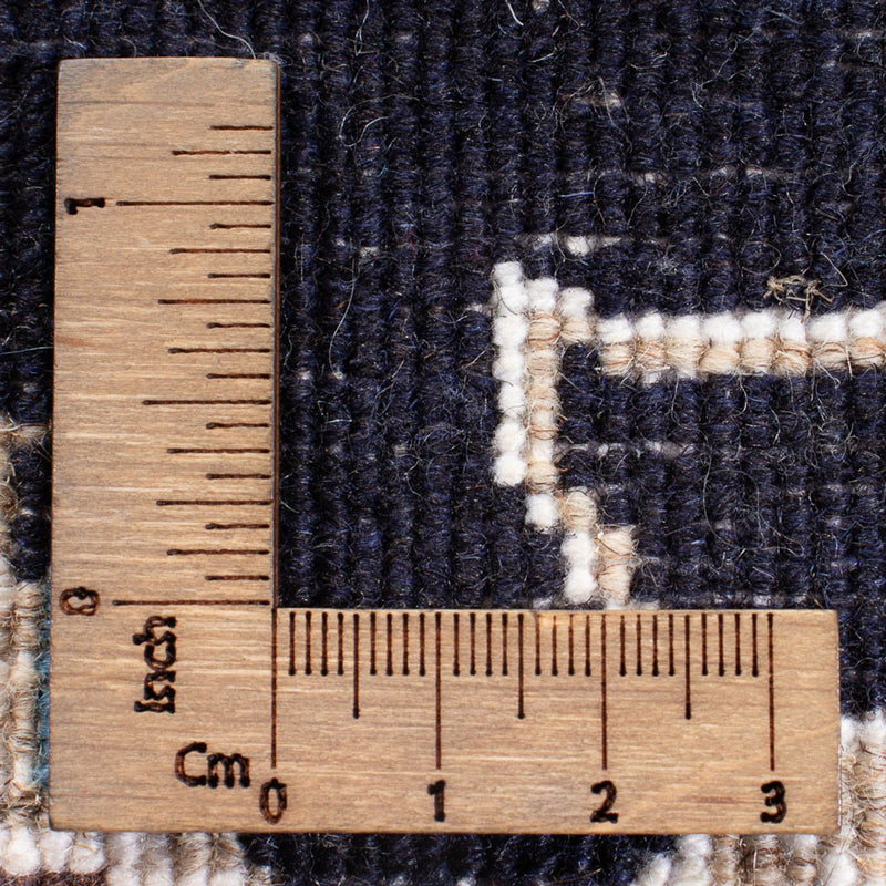 Dywan perski - Nain - 134 x 70 cm - ciemnoniebieski