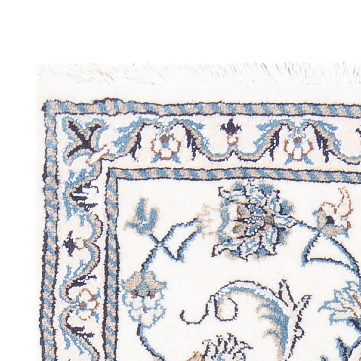 Dywan perski - Nain - 143 x 69 cm - kremowy