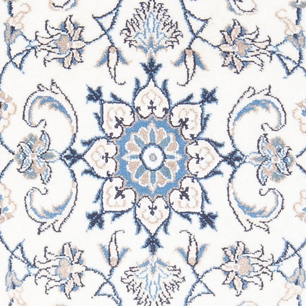 Dywan perski - Nain - 146 x 67 cm - kremowy