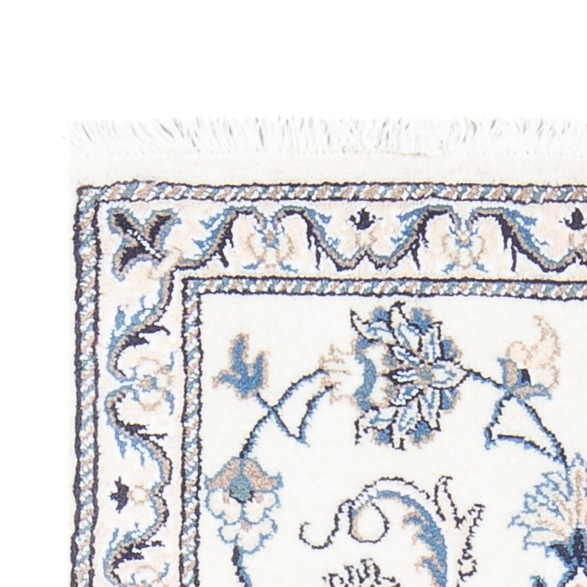 Dywan perski - Nain - 146 x 67 cm - kremowy