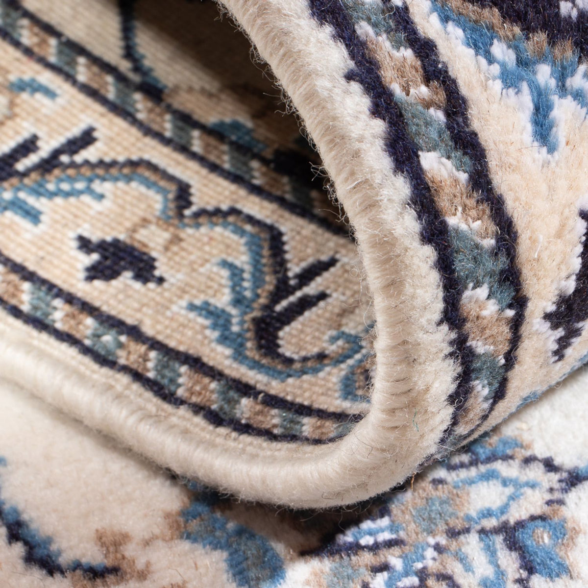 Dywan perski - Nain - 146 x 67 cm - kremowy