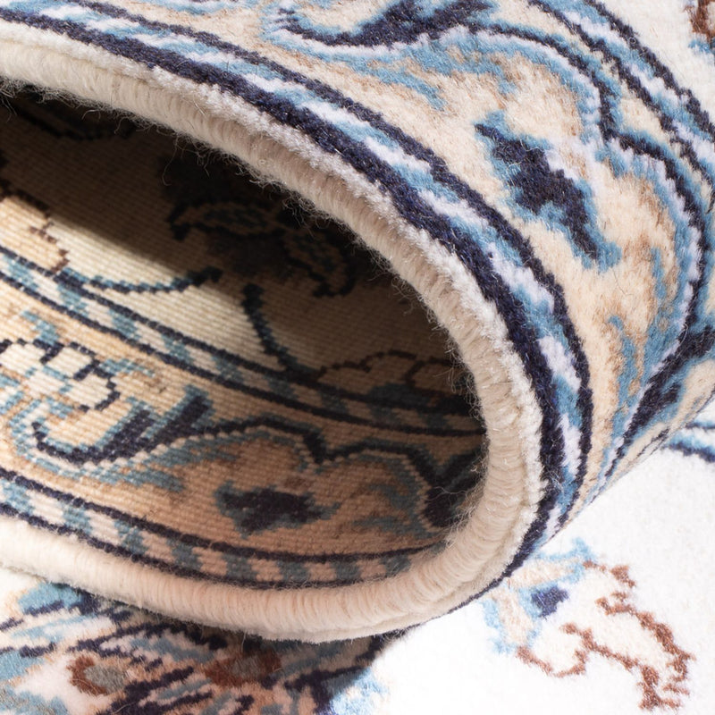 Dywan perski - Nain - 137 x 68 cm - kremowy