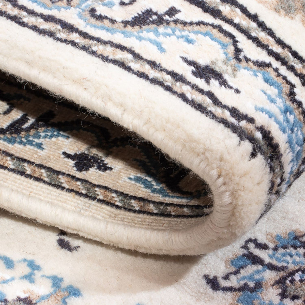 Dywan perski - Nain - 136 x 69 cm - kremowy