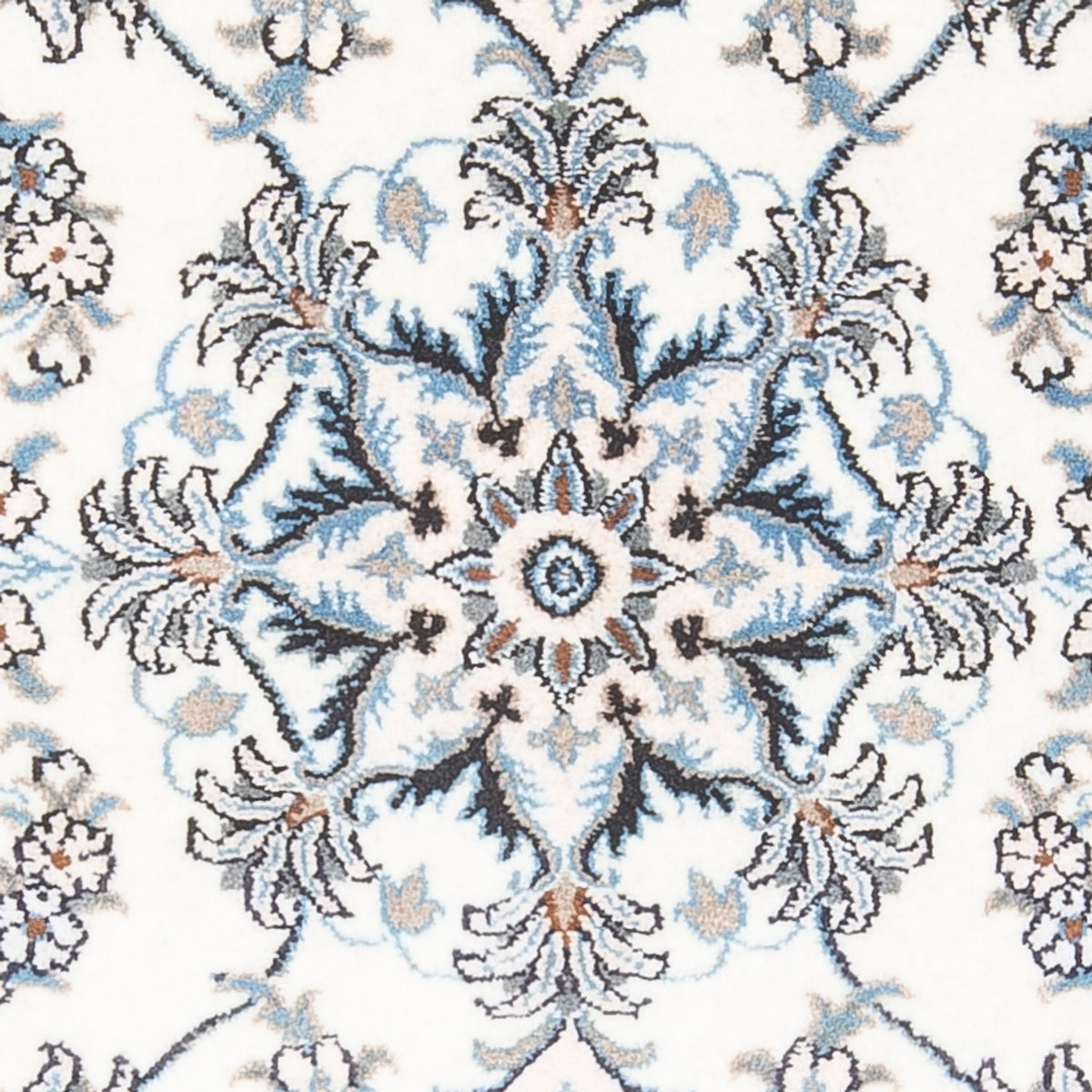 Dywan perski - Nain - 140 x 86 cm - kremowy