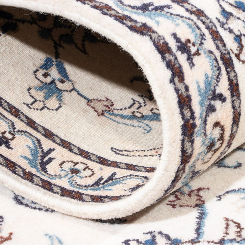 Biegacz Dywan perski - Nain - 392 x 78 cm - kremowy