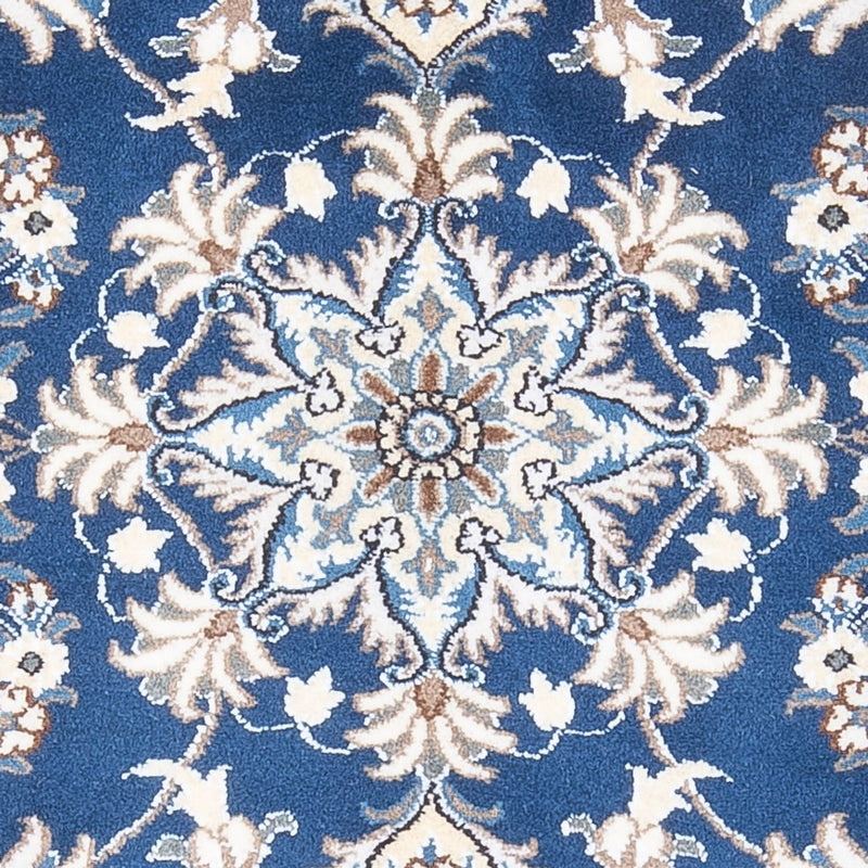 Dywan perski - Nain - 135 x 89 cm - niebieski