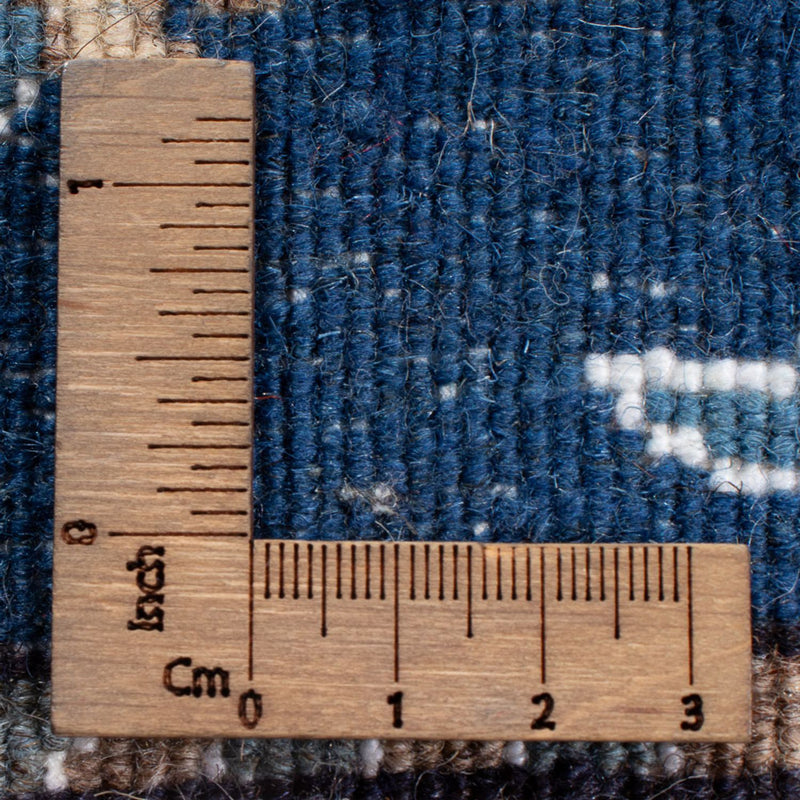 Dywan perski - Nain - 135 x 89 cm - niebieski