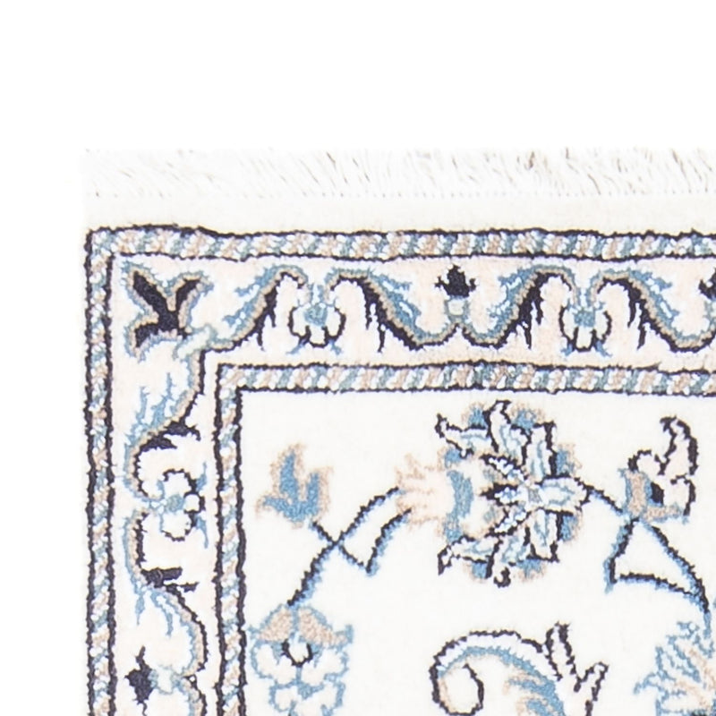 Dywan perski - Nain - 140 x 68 cm - kremowy