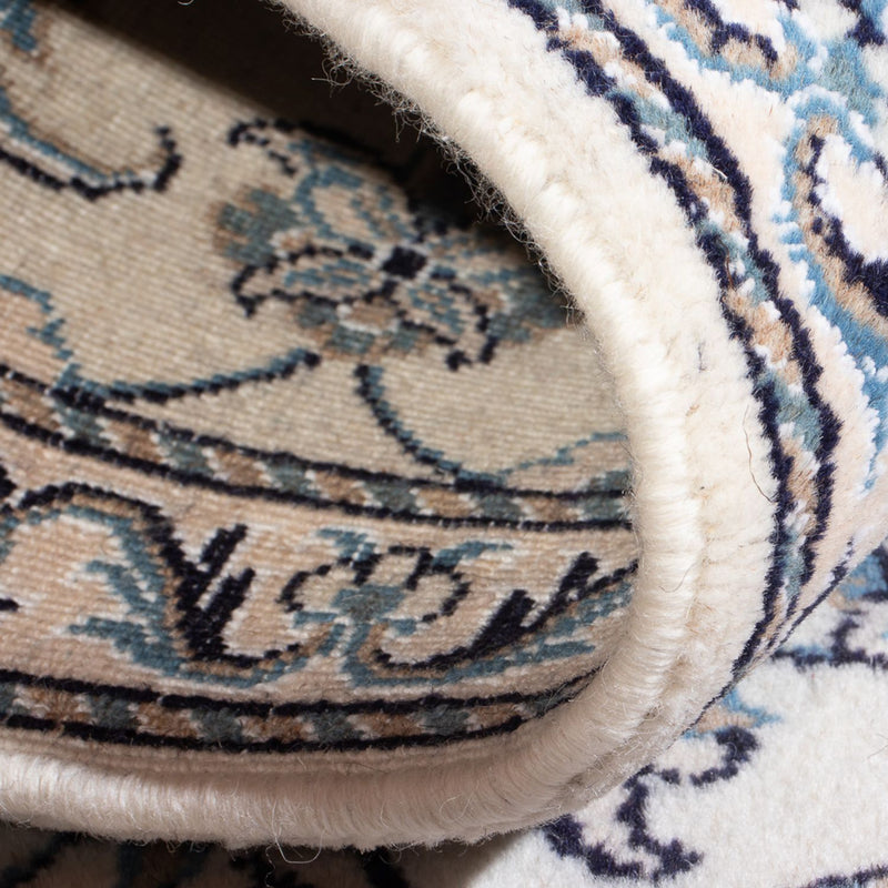 Dywan perski - Nain - 140 x 68 cm - kremowy