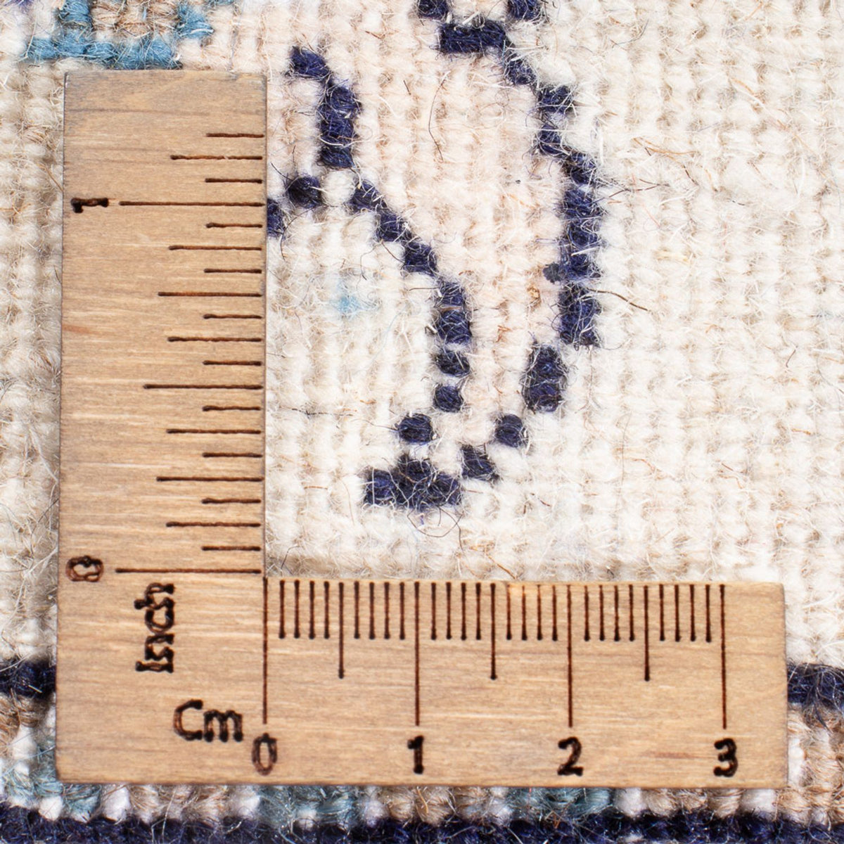 Dywan perski - Nain - 140 x 68 cm - kremowy