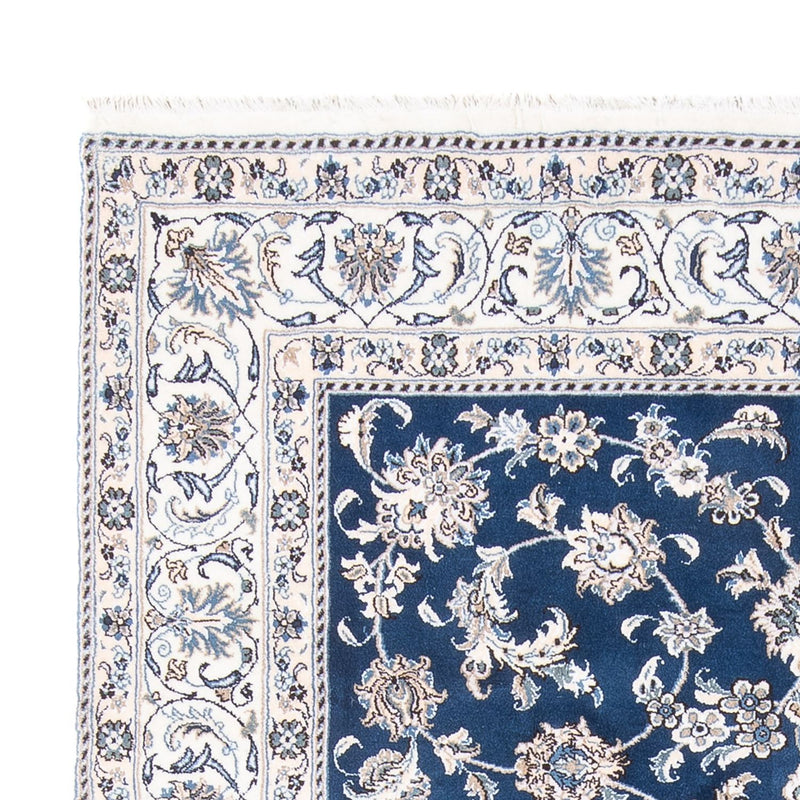 Dywan perski - Nain - 293 x 194 cm - ciemnoniebieski