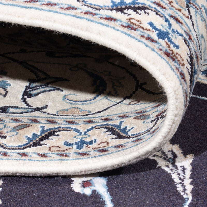 Dywan perski - Nain - 297 x 198 cm - ciemnoniebieski