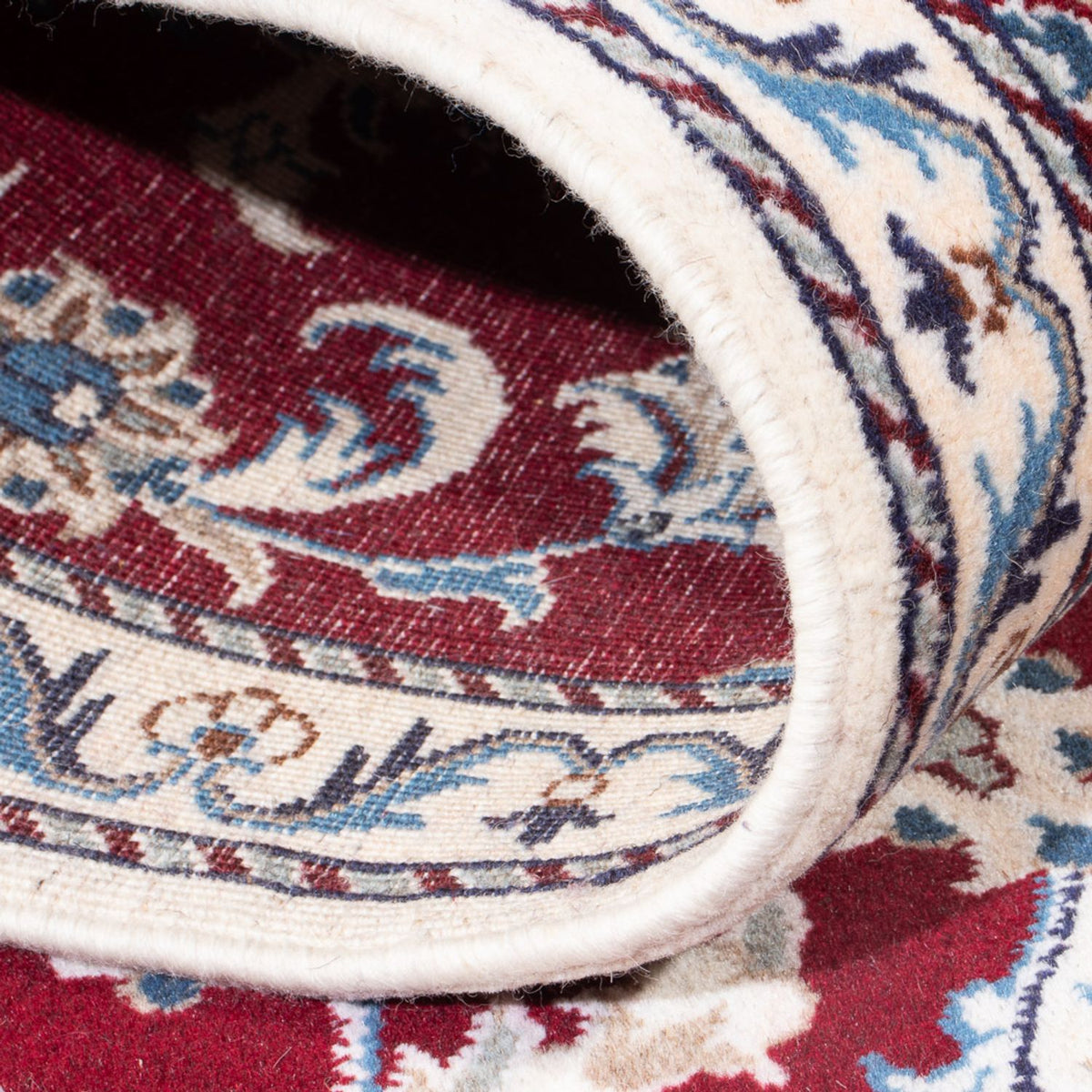 Biegacz Dywan perski - Nain - 293 x 81 cm - czerwony