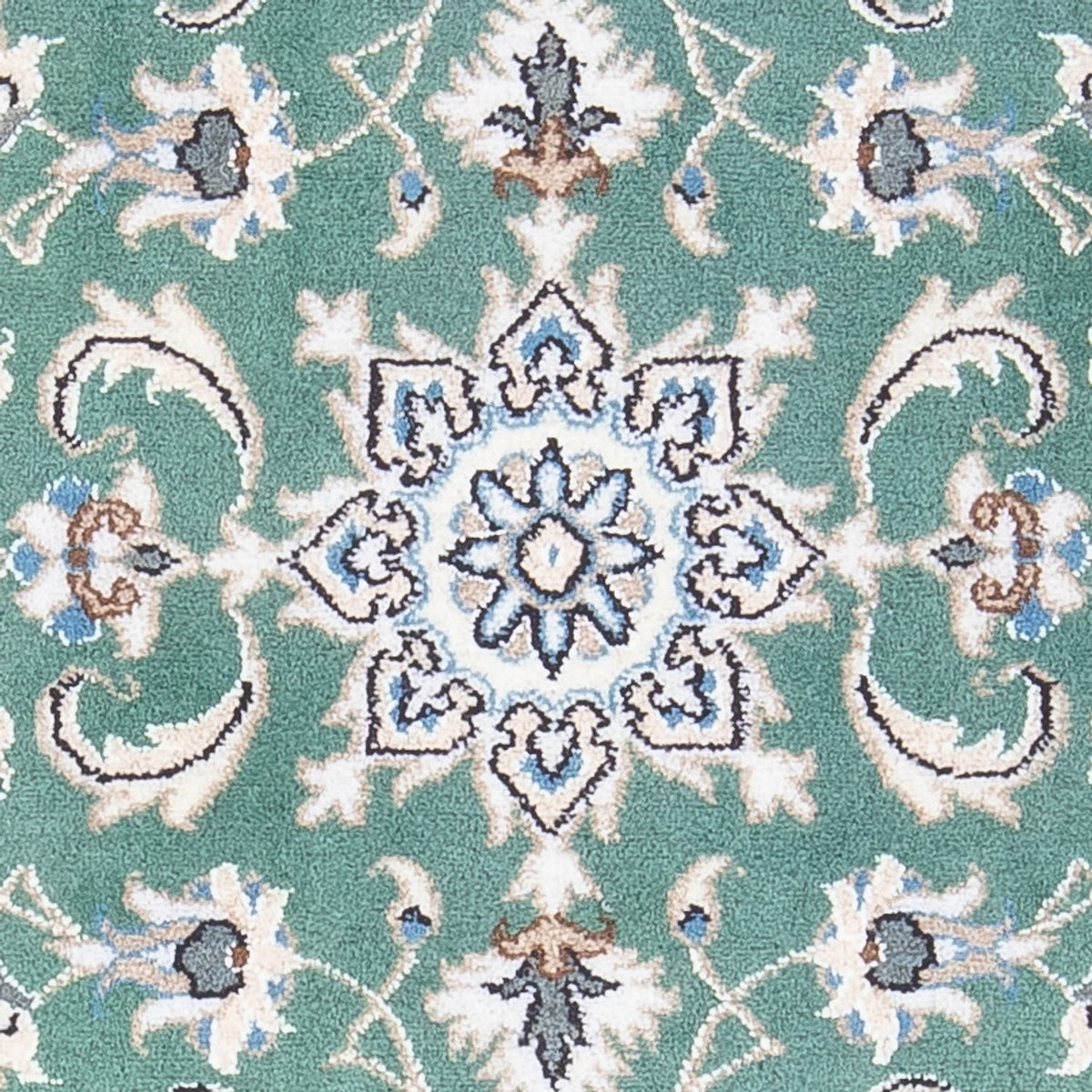 Dywan perski - Nain - 138 x 66 cm - zielona