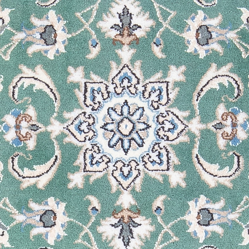 Dywan perski - Nain - 138 x 66 cm - zielona