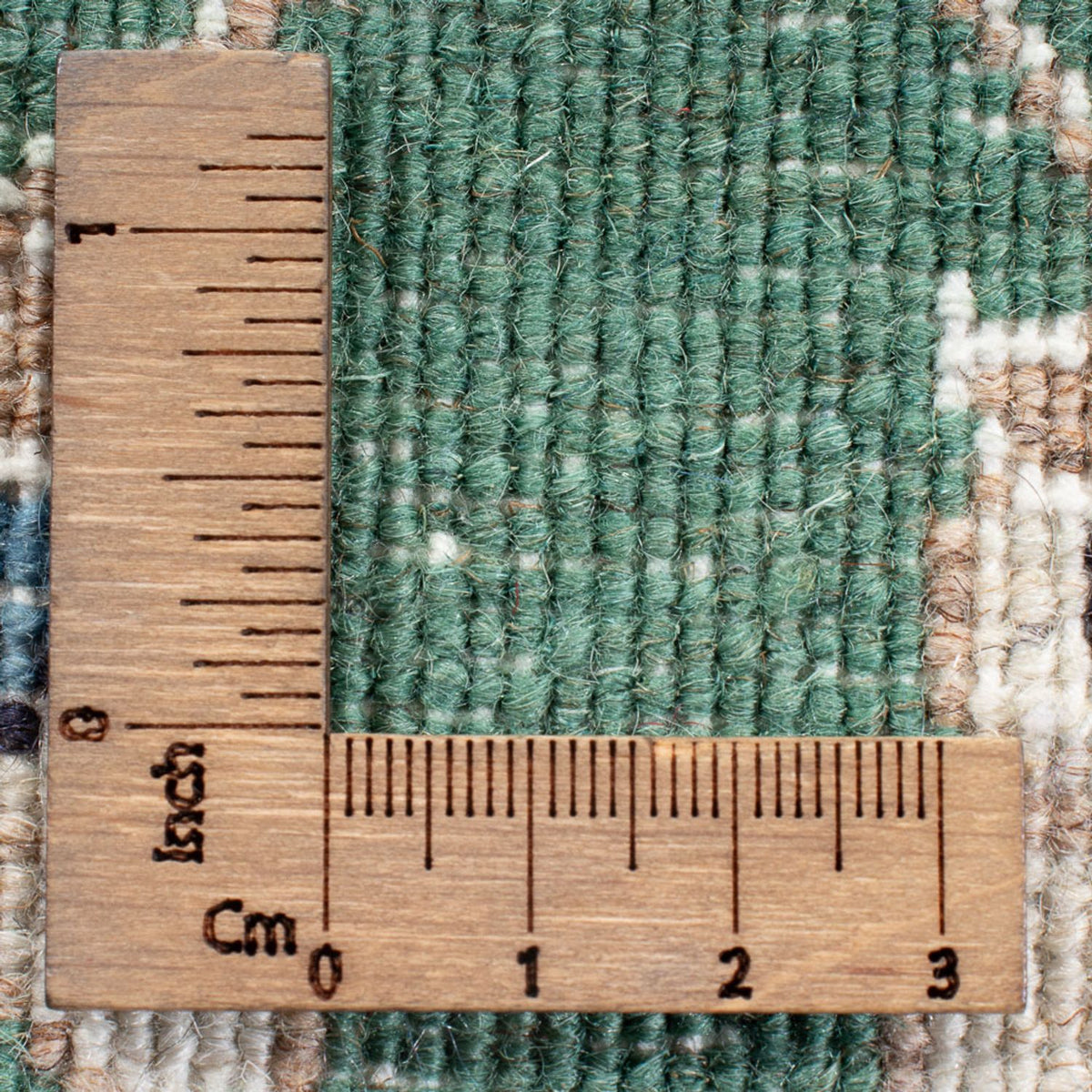 Dywan perski - Nain - 138 x 66 cm - zielona