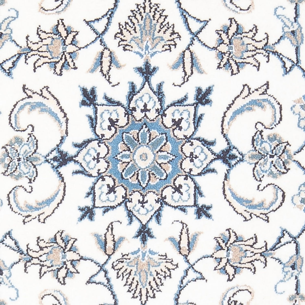 Dywan perski - Nain - 138 x 68 cm - kremowy