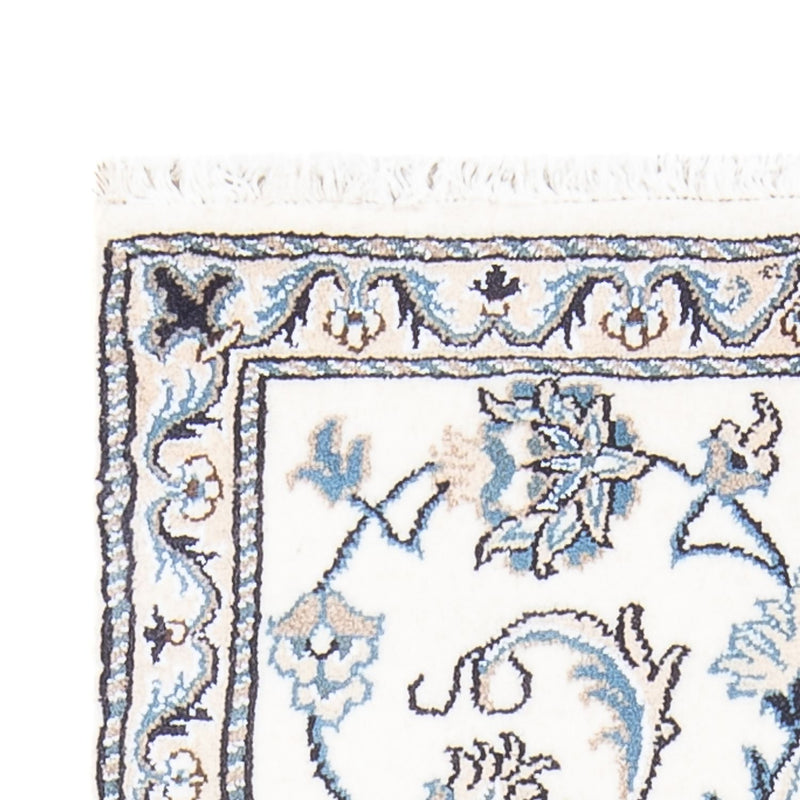 Dywan perski - Nain - 138 x 68 cm - kremowy