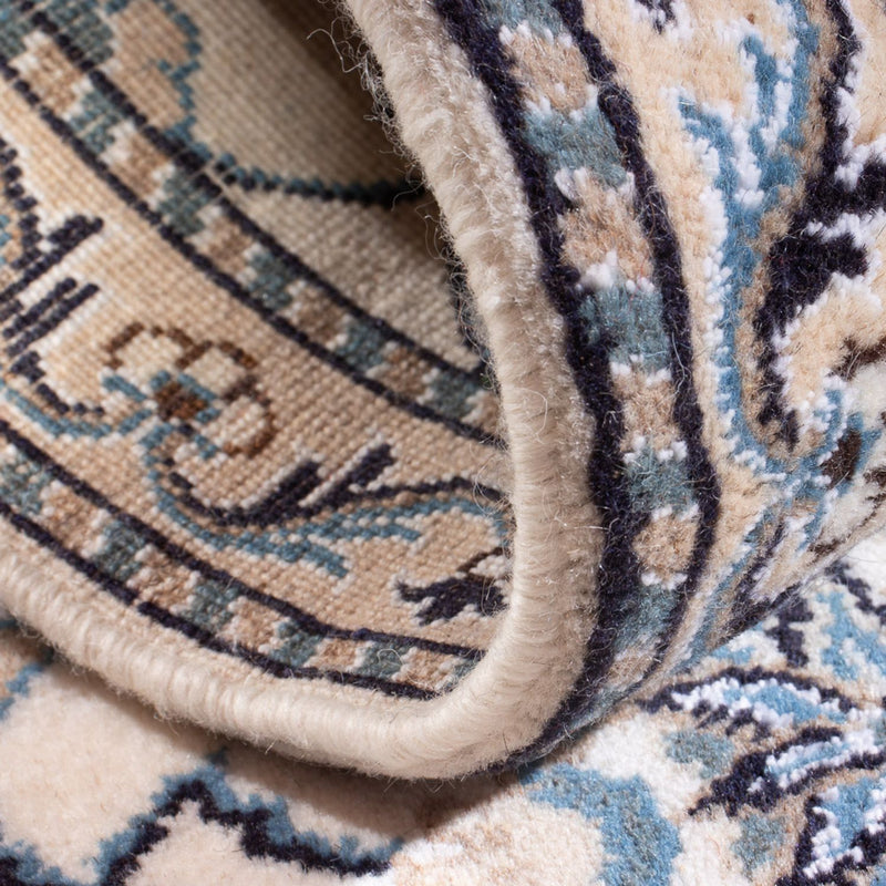 Dywan perski - Nain - 138 x 68 cm - kremowy