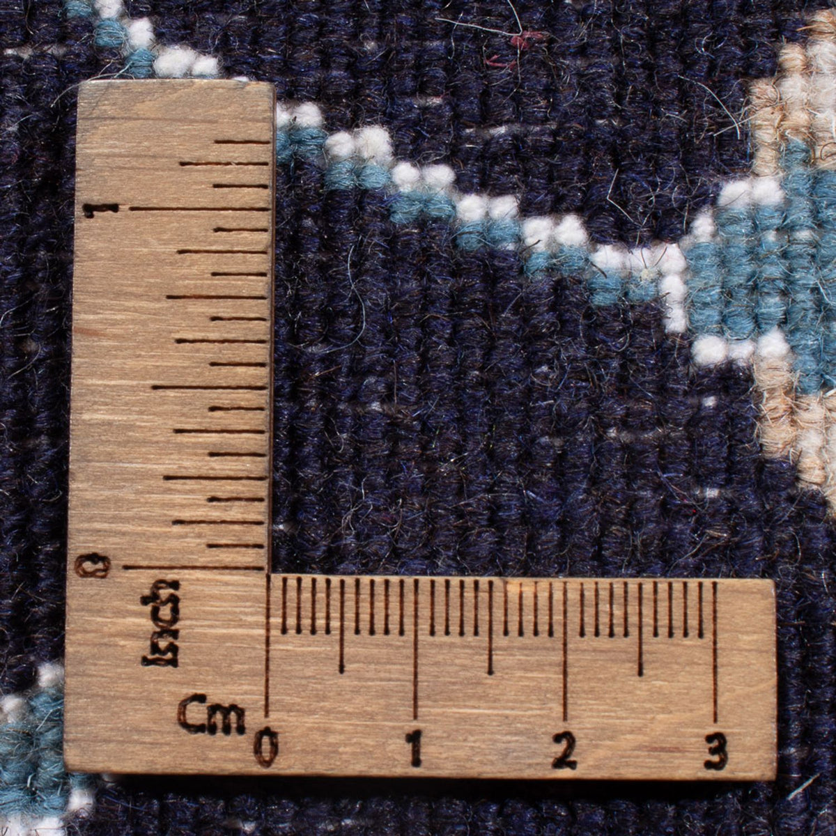 Dywan perski - Nain - 135 x 92 cm - ciemnoniebieski