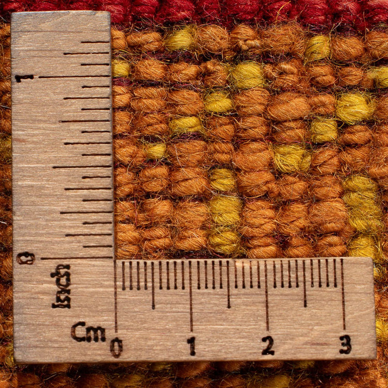 Biegacz Dywan Gabbeh - perski - 198 x 75 cm - wielokolorowy