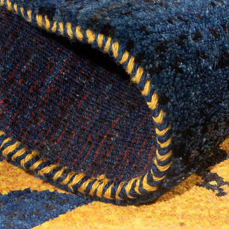 Biegacz Dywan Gabbeh - perski - 230 x 85 cm - wielokolorowy