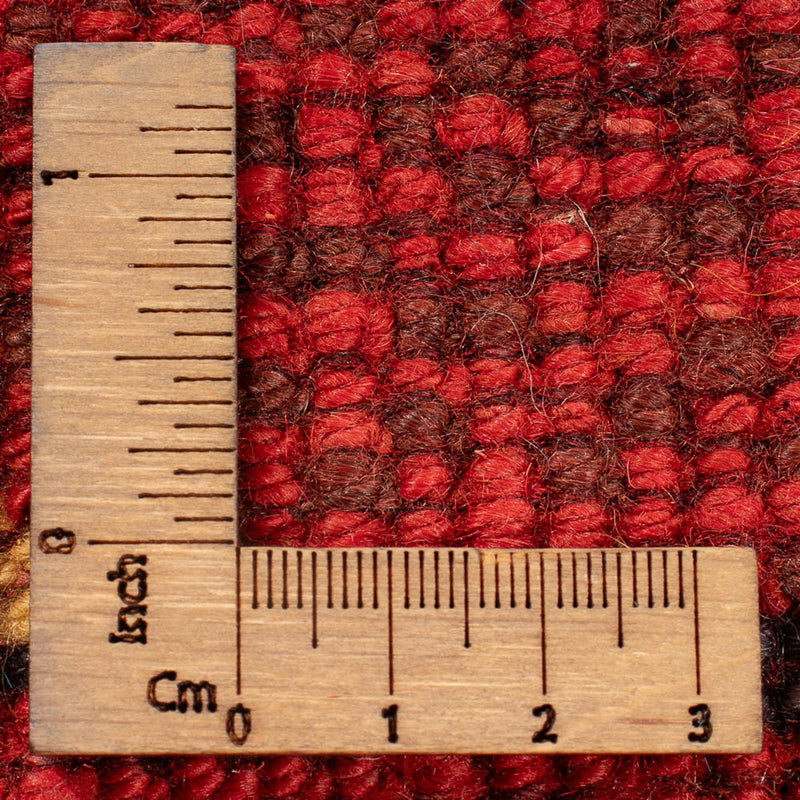 Biegacz Dywan Gabbeh - perski - 213 x 85 cm - wielokolorowy