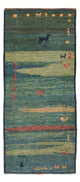 Gabbeh perski Dywan 195x87cm - Perserteppich Wollteppich