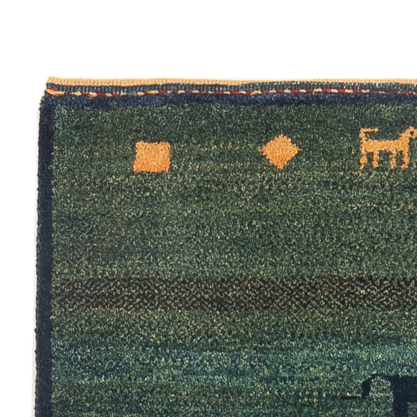 Gabbeh perski Dywan 195x87cm - Perserteppich Wollteppich
