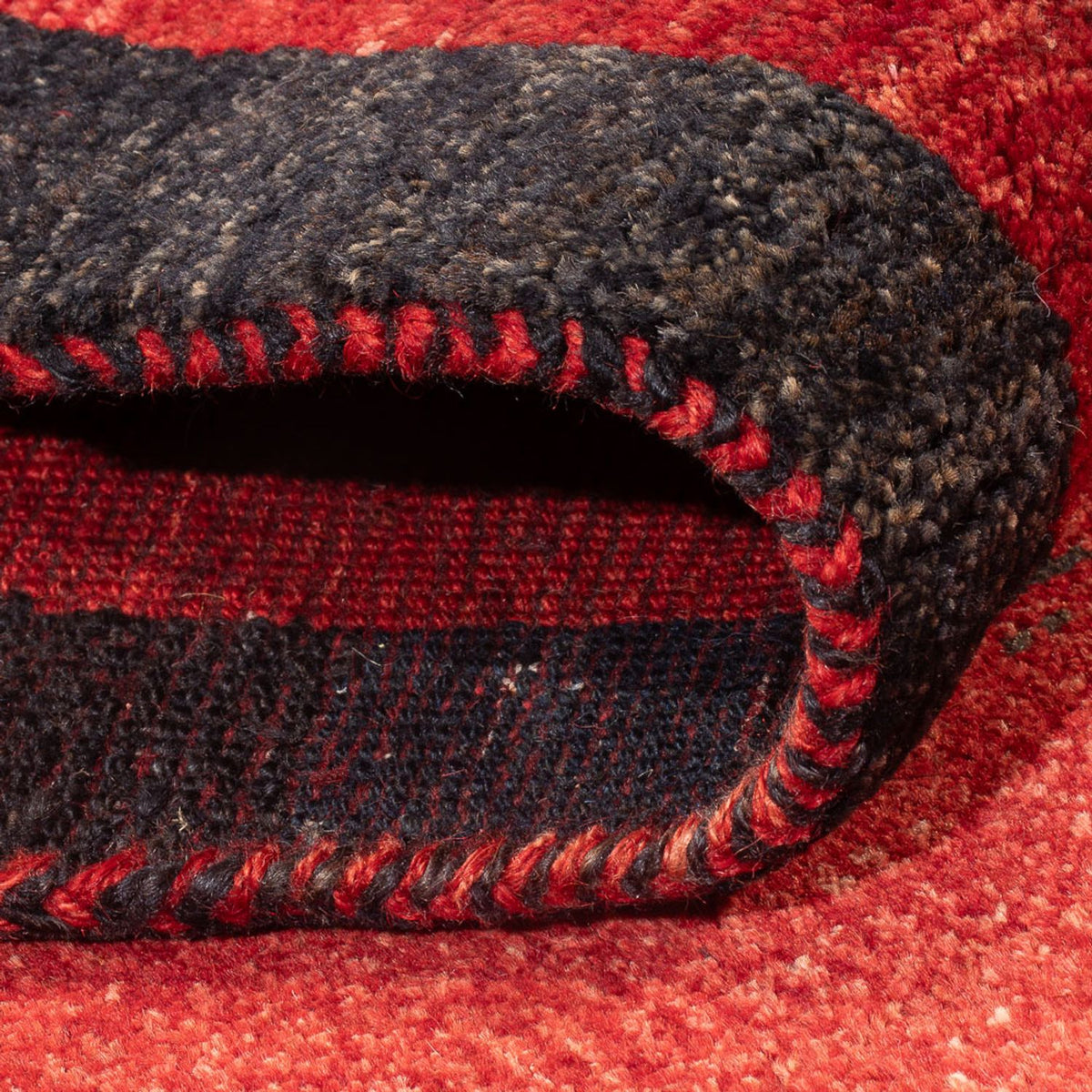 Biegacz Dywan Gabbeh - perski - 228 x 70 cm - wielokolorowy