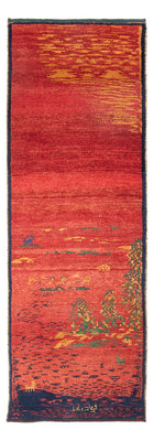 Biegacz Dywan Gabbeh - perski - 235 x 75 cm - wielokolorowy