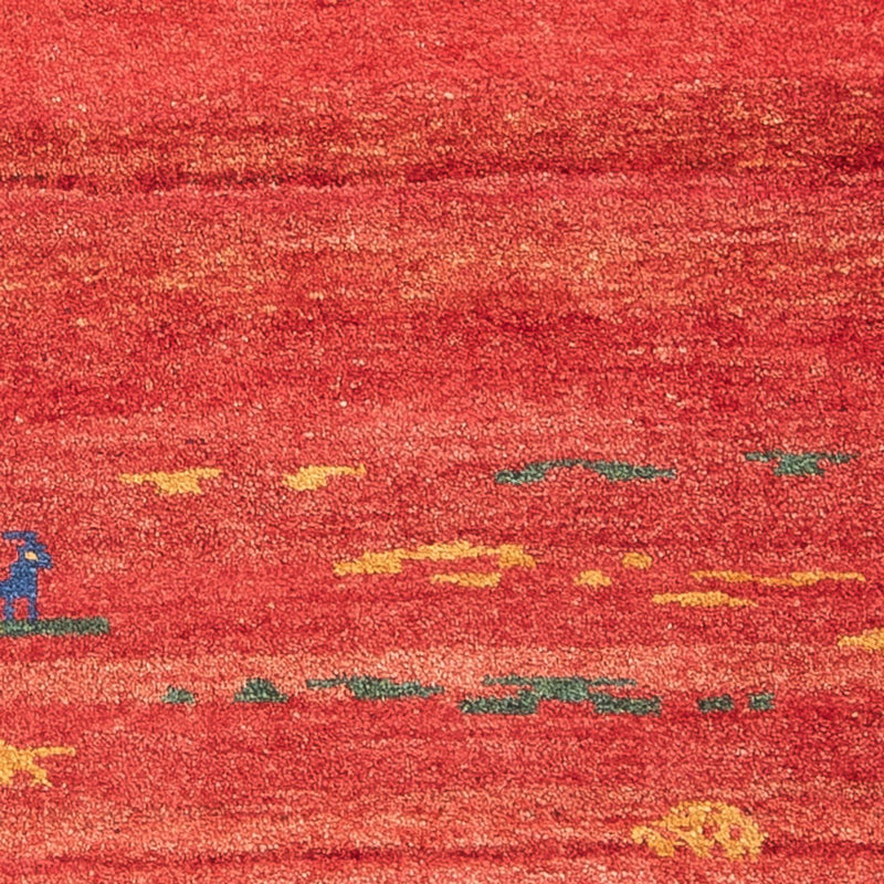 Biegacz Dywan Gabbeh - perski - 235 x 75 cm - wielokolorowy