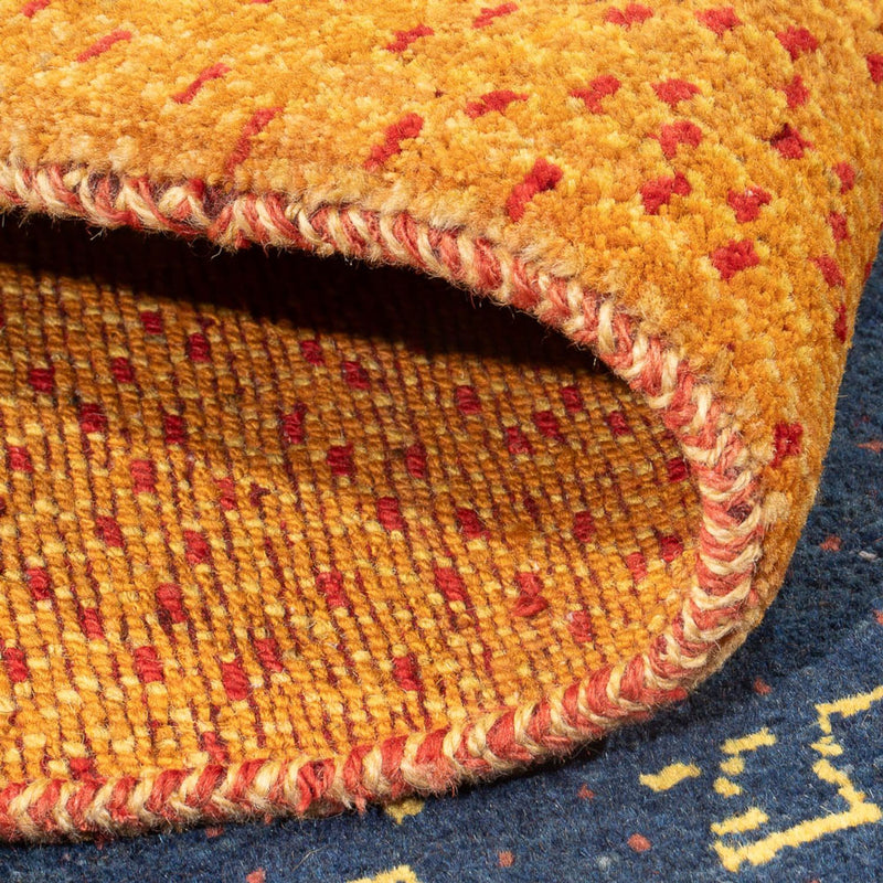 Biegacz Dywan Gabbeh - perski - 293 x 87 cm - wielokolorowy