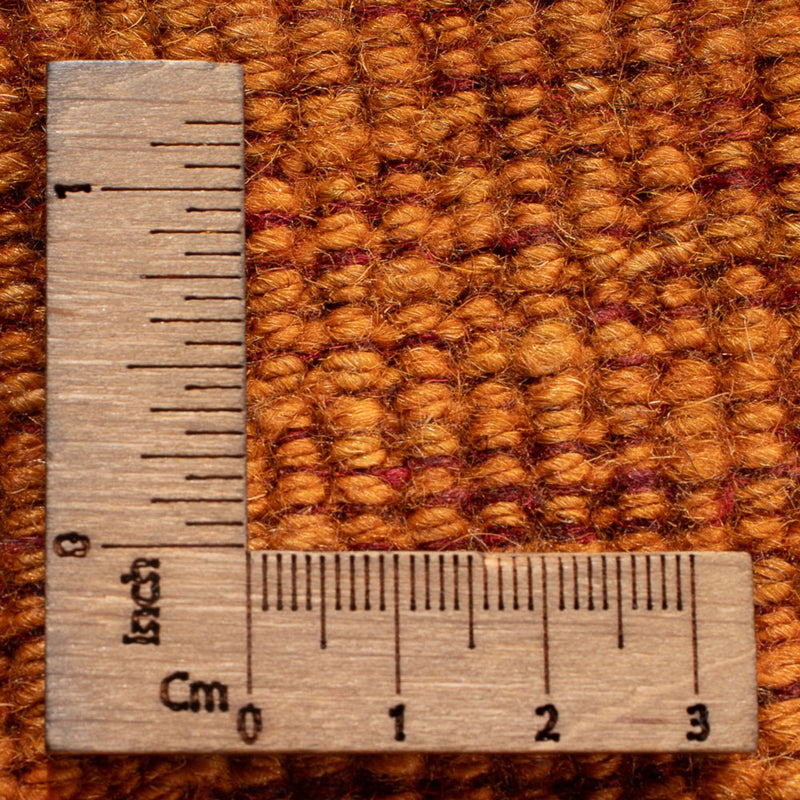 Biegacz Dywan Gabbeh - perski - 220 x 74 cm - pomarańczowy