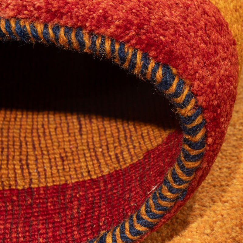 Biegacz Dywan Gabbeh - perski - 216 x 82 cm - wielokolorowy