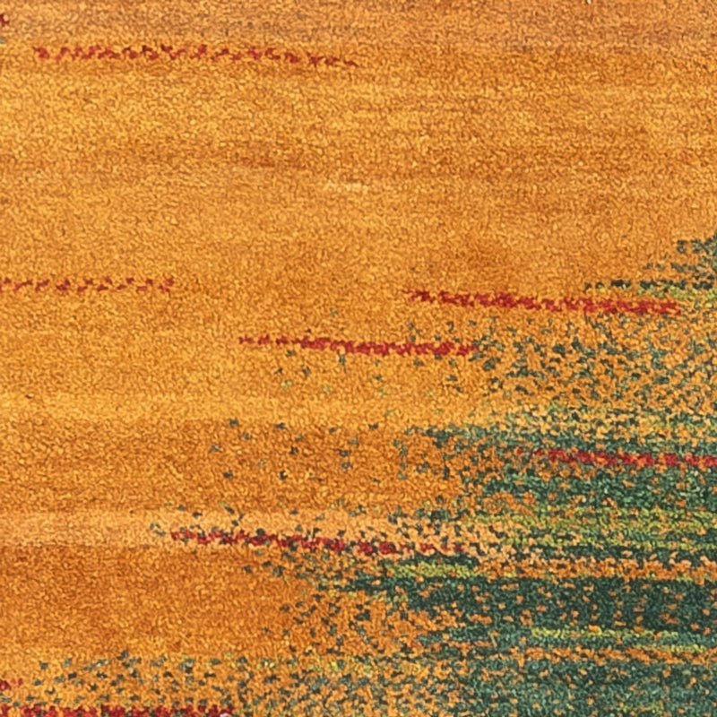 Biegacz Dywan Gabbeh - perski - 186 x 71 cm - wielokolorowy