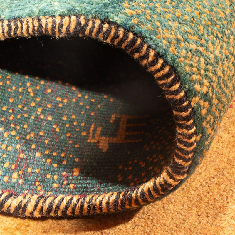 Biegacz Dywan Gabbeh - perski - 186 x 71 cm - wielokolorowy