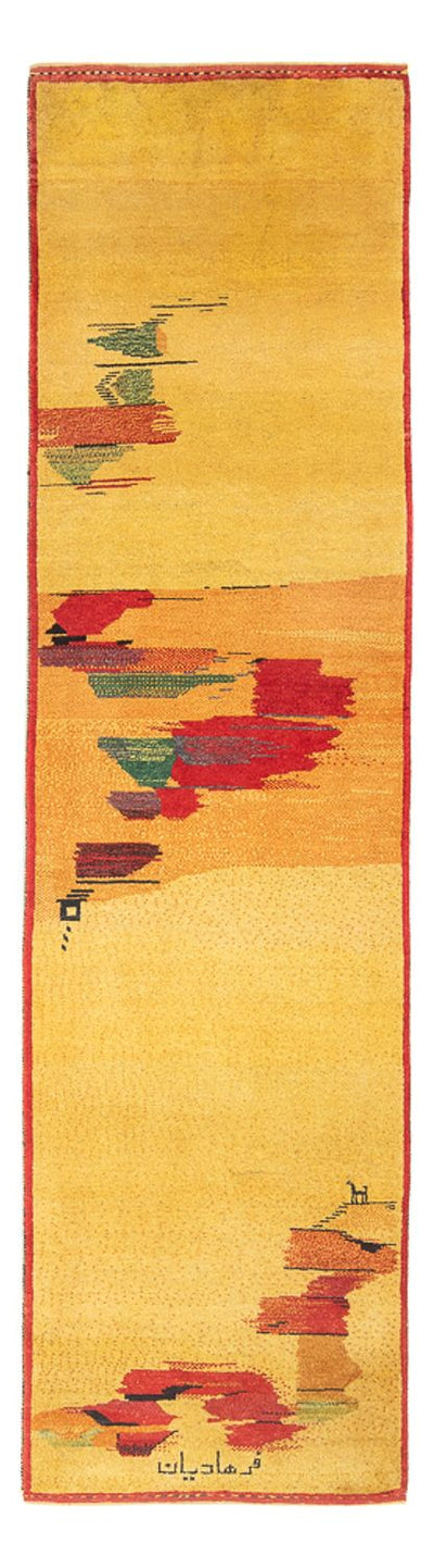 Gabbeh perski Dywan 84x288cm - Perserteppich Wollteppich