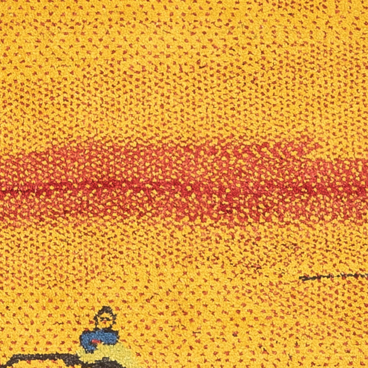 Biegacz Dywan Gabbeh - perski - 188 x 88 cm - wielokolorowy